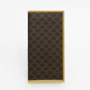 Celine Macadam Long Wallet Brown